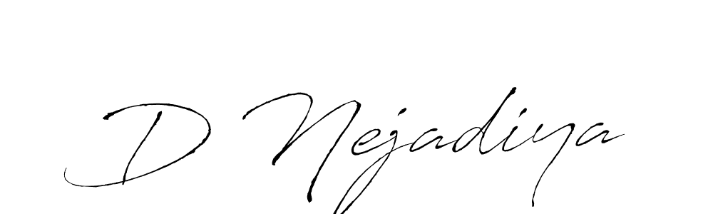 How to Draw D Nejadiya signature style? Antro_Vectra is a latest design signature styles for name D Nejadiya. D Nejadiya signature style 6 images and pictures png