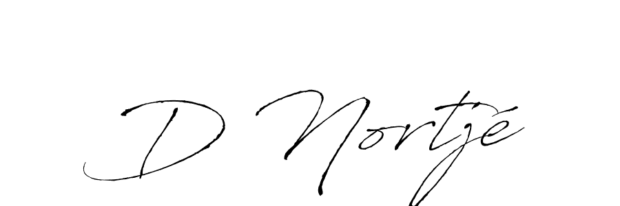 Make a short D Nortjé signature style. Manage your documents anywhere anytime using Antro_Vectra. Create and add eSignatures, submit forms, share and send files easily. D Nortjé signature style 6 images and pictures png