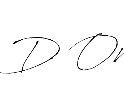 Create a beautiful signature design for name D Om. With this signature (Antro_Vectra) fonts, you can make a handwritten signature for free. D Om signature style 6 images and pictures png
