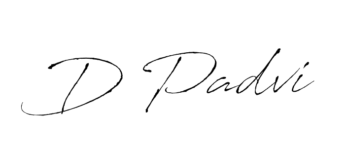 Antro_Vectra is a professional signature style that is perfect for those who want to add a touch of class to their signature. It is also a great choice for those who want to make their signature more unique. Get D Padvi name to fancy signature for free. D Padvi signature style 6 images and pictures png