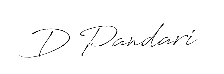 Also we have D Pandari name is the best signature style. Create professional handwritten signature collection using Antro_Vectra autograph style. D Pandari signature style 6 images and pictures png
