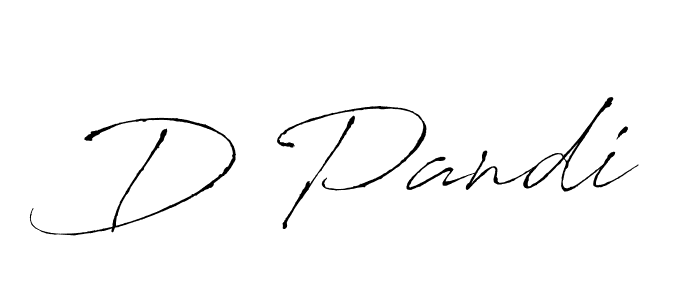 Make a beautiful signature design for name D Pandi. With this signature (Antro_Vectra) style, you can create a handwritten signature for free. D Pandi signature style 6 images and pictures png