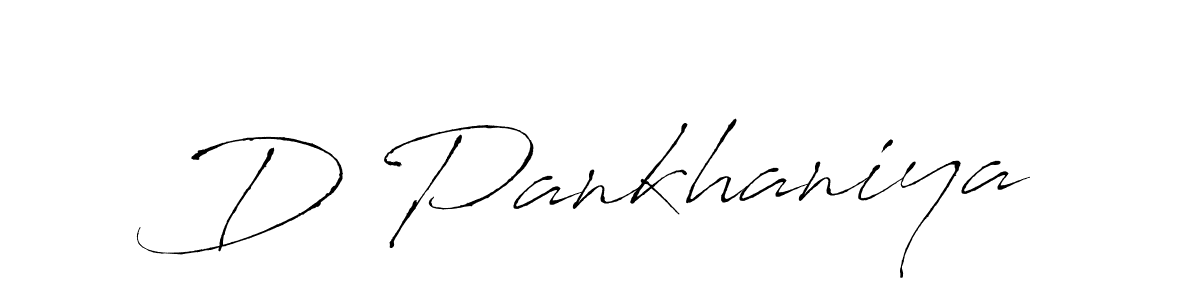 The best way (Antro_Vectra) to make a short signature is to pick only two or three words in your name. The name D Pankhaniya include a total of six letters. For converting this name. D Pankhaniya signature style 6 images and pictures png