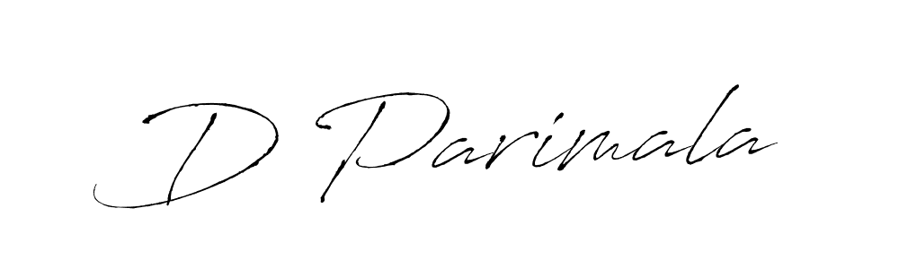 How to make D Parimala signature? Antro_Vectra is a professional autograph style. Create handwritten signature for D Parimala name. D Parimala signature style 6 images and pictures png