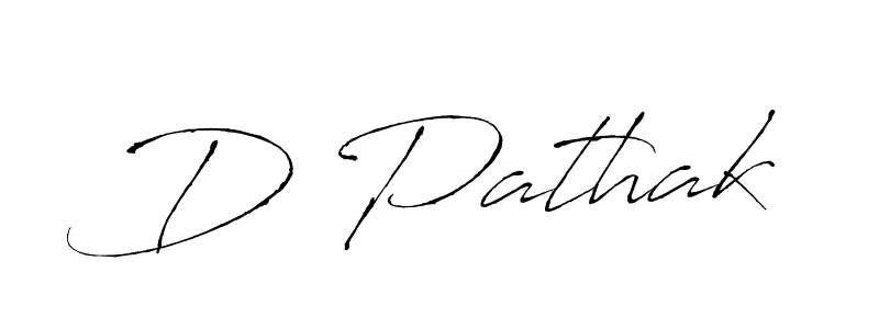 How to make D Pathak name signature. Use Antro_Vectra style for creating short signs online. This is the latest handwritten sign. D Pathak signature style 6 images and pictures png