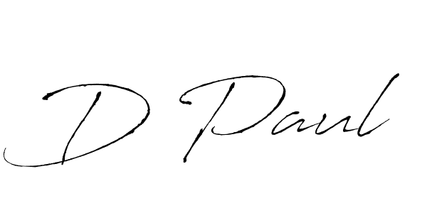 Use a signature maker to create a handwritten signature online. With this signature software, you can design (Antro_Vectra) your own signature for name D Paul. D Paul signature style 6 images and pictures png