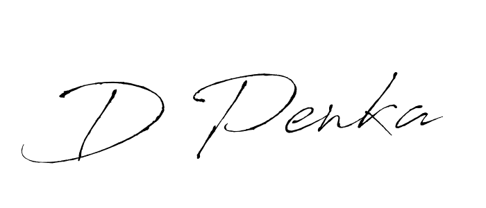 Also You can easily find your signature by using the search form. We will create D Penka name handwritten signature images for you free of cost using Antro_Vectra sign style. D Penka signature style 6 images and pictures png