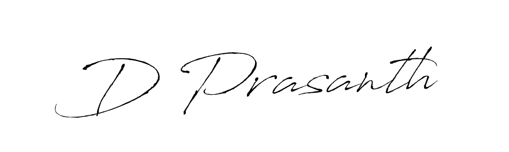 This is the best signature style for the D Prasanth name. Also you like these signature font (Antro_Vectra). Mix name signature. D Prasanth signature style 6 images and pictures png