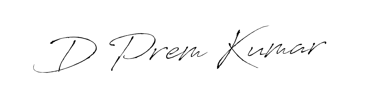 Similarly Antro_Vectra is the best handwritten signature design. Signature creator online .You can use it as an online autograph creator for name D Prem Kumar. D Prem Kumar signature style 6 images and pictures png