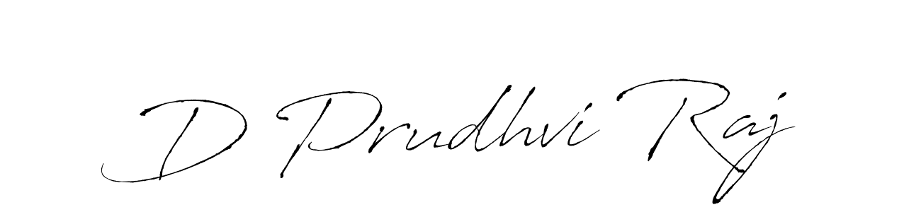 This is the best signature style for the D Prudhvi Raj name. Also you like these signature font (Antro_Vectra). Mix name signature. D Prudhvi Raj signature style 6 images and pictures png