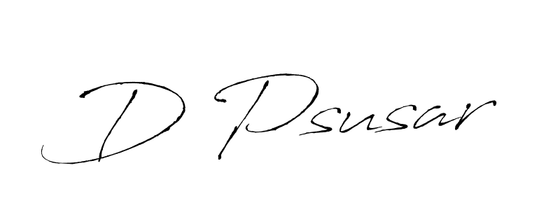 Also You can easily find your signature by using the search form. We will create D Psusar name handwritten signature images for you free of cost using Antro_Vectra sign style. D Psusar signature style 6 images and pictures png
