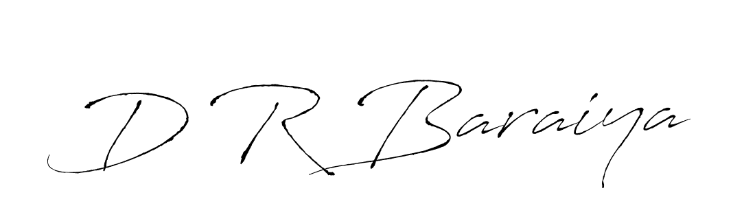You should practise on your own different ways (Antro_Vectra) to write your name (D R Baraiya) in signature. don't let someone else do it for you. D R Baraiya signature style 6 images and pictures png