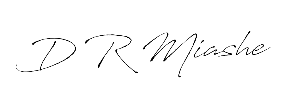 Similarly Antro_Vectra is the best handwritten signature design. Signature creator online .You can use it as an online autograph creator for name D R Miashe. D R Miashe signature style 6 images and pictures png