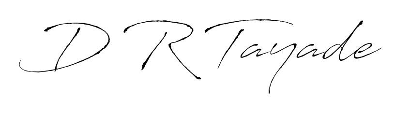 Once you've used our free online signature maker to create your best signature Antro_Vectra style, it's time to enjoy signing your documents with D R Tayade name. D R Tayade signature style 6 images and pictures png