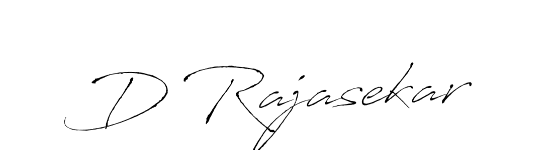 The best way (Antro_Vectra) to make a short signature is to pick only two or three words in your name. The name D Rajasekar include a total of six letters. For converting this name. D Rajasekar signature style 6 images and pictures png