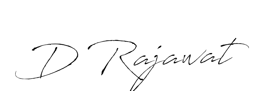 Make a beautiful signature design for name D Rajawat. Use this online signature maker to create a handwritten signature for free. D Rajawat signature style 6 images and pictures png
