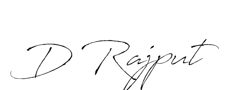 You should practise on your own different ways (Antro_Vectra) to write your name (D Rajput) in signature. don't let someone else do it for you. D Rajput signature style 6 images and pictures png