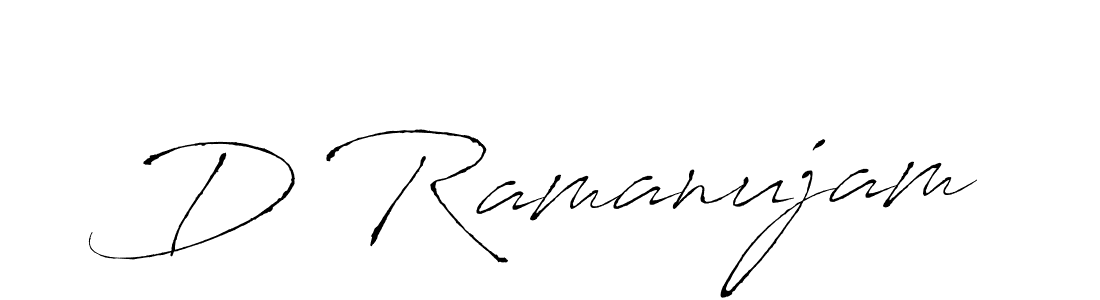 if you are searching for the best signature style for your name D Ramanujam. so please give up your signature search. here we have designed multiple signature styles  using Antro_Vectra. D Ramanujam signature style 6 images and pictures png