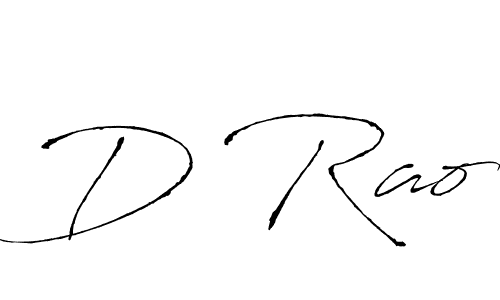 Similarly Antro_Vectra is the best handwritten signature design. Signature creator online .You can use it as an online autograph creator for name D Rao. D Rao signature style 6 images and pictures png