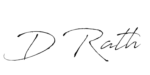 Also we have D Rath name is the best signature style. Create professional handwritten signature collection using Antro_Vectra autograph style. D Rath signature style 6 images and pictures png