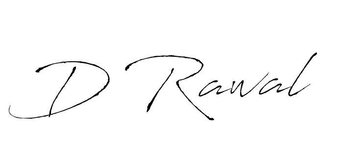 Once you've used our free online signature maker to create your best signature Antro_Vectra style, it's time to enjoy all of the benefits that D Rawal name signing documents. D Rawal signature style 6 images and pictures png