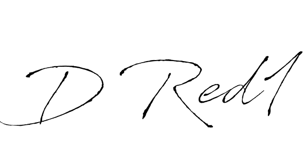 Also You can easily find your signature by using the search form. We will create D Red1 name handwritten signature images for you free of cost using Antro_Vectra sign style. D Red1 signature style 6 images and pictures png