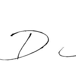 Make a beautiful signature design for name D S. With this signature (Antro_Vectra) style, you can create a handwritten signature for free. D S signature style 6 images and pictures png