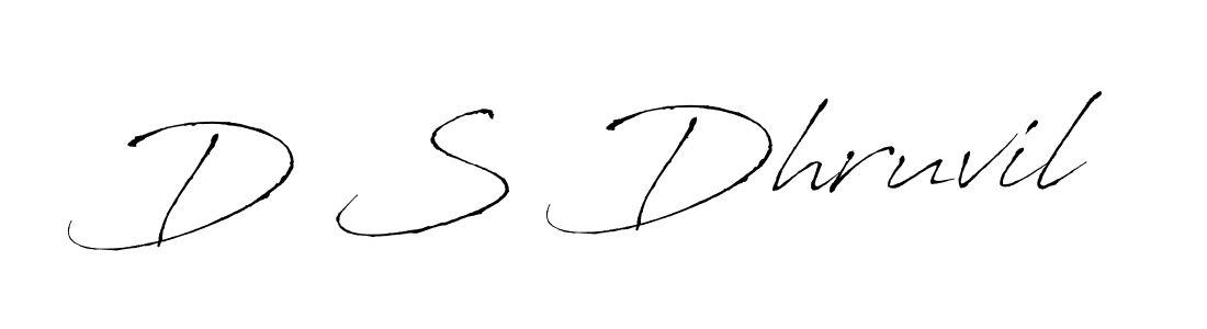 It looks lik you need a new signature style for name D S Dhruvil. Design unique handwritten (Antro_Vectra) signature with our free signature maker in just a few clicks. D S Dhruvil signature style 6 images and pictures png