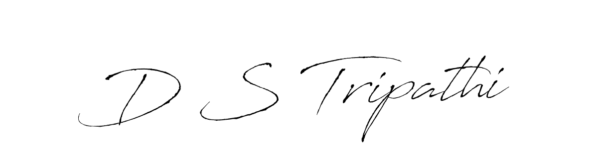 Make a beautiful signature design for name D S Tripathi. Use this online signature maker to create a handwritten signature for free. D S Tripathi signature style 6 images and pictures png