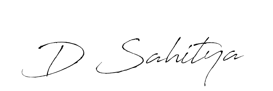 This is the best signature style for the D Sahitya name. Also you like these signature font (Antro_Vectra). Mix name signature. D Sahitya signature style 6 images and pictures png