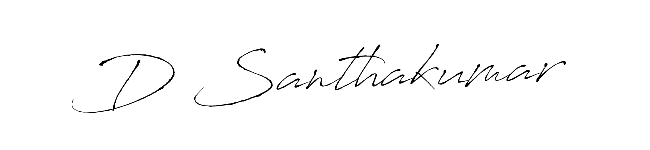 You can use this online signature creator to create a handwritten signature for the name D Santhakumar. This is the best online autograph maker. D Santhakumar signature style 6 images and pictures png