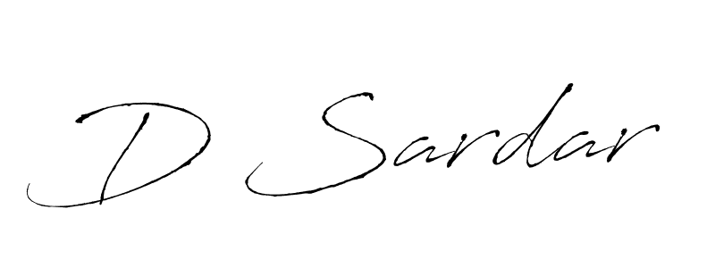 Also You can easily find your signature by using the search form. We will create D Sardar name handwritten signature images for you free of cost using Antro_Vectra sign style. D Sardar signature style 6 images and pictures png