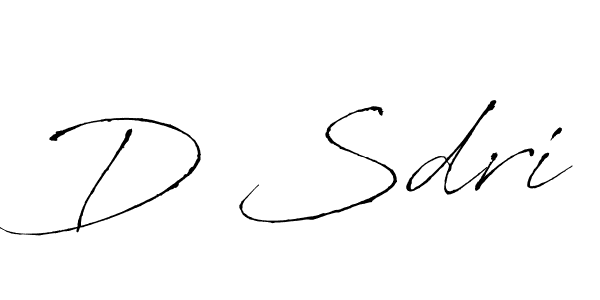 It looks lik you need a new signature style for name D Sdri. Design unique handwritten (Antro_Vectra) signature with our free signature maker in just a few clicks. D Sdri signature style 6 images and pictures png