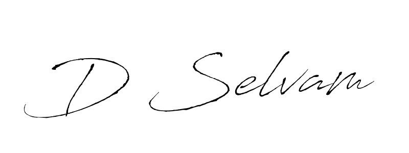 Once you've used our free online signature maker to create your best signature Antro_Vectra style, it's time to enjoy all of the benefits that D Selvam name signing documents. D Selvam signature style 6 images and pictures png