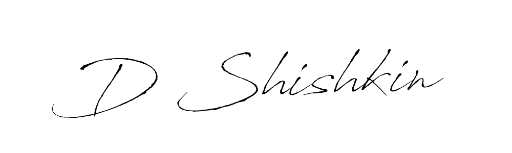 Create a beautiful signature design for name D Shishkin. With this signature (Antro_Vectra) fonts, you can make a handwritten signature for free. D Shishkin signature style 6 images and pictures png