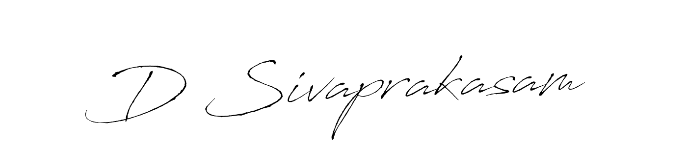 This is the best signature style for the D Sivaprakasam name. Also you like these signature font (Antro_Vectra). Mix name signature. D Sivaprakasam signature style 6 images and pictures png