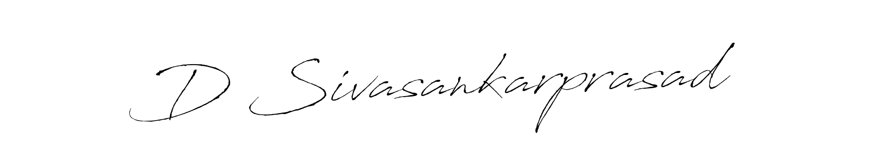 Make a beautiful signature design for name D Sivasankarprasad. Use this online signature maker to create a handwritten signature for free. D Sivasankarprasad signature style 6 images and pictures png