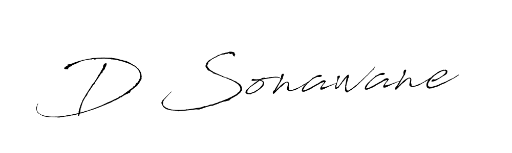 Make a beautiful signature design for name D Sonawane. With this signature (Antro_Vectra) style, you can create a handwritten signature for free. D Sonawane signature style 6 images and pictures png