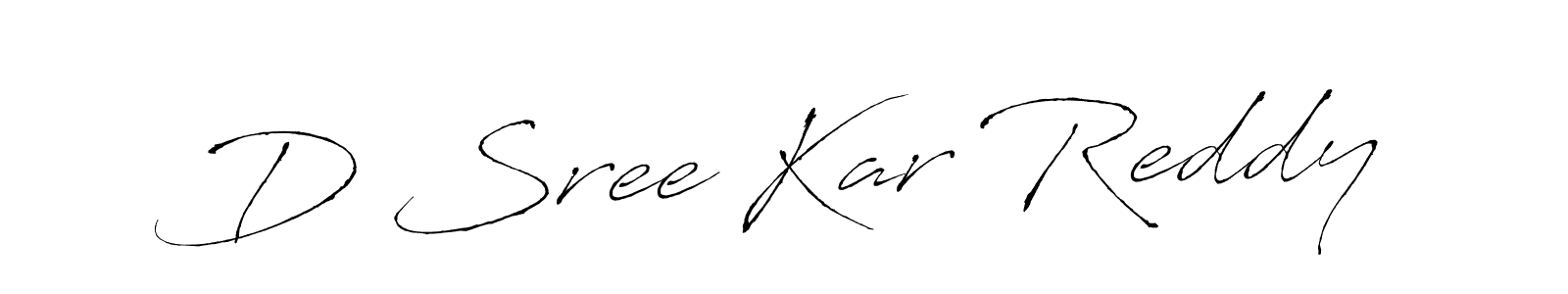 Make a beautiful signature design for name D Sree Kar Reddy. Use this online signature maker to create a handwritten signature for free. D Sree Kar Reddy signature style 6 images and pictures png