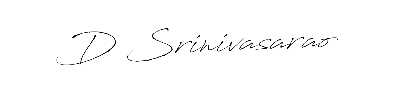 Also we have D Srinivasarao name is the best signature style. Create professional handwritten signature collection using Antro_Vectra autograph style. D Srinivasarao signature style 6 images and pictures png