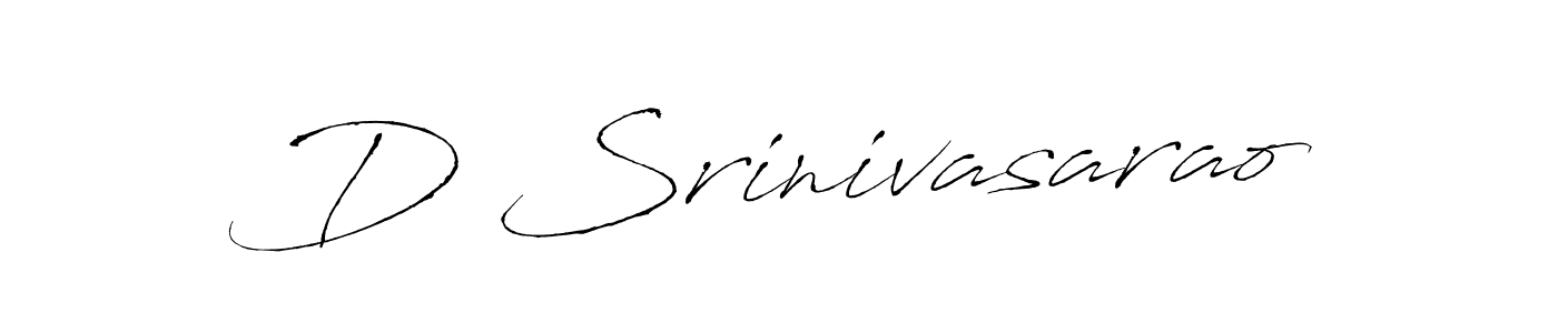 Also we have D Srinivasarao name is the best signature style. Create professional handwritten signature collection using Antro_Vectra autograph style. D Srinivasarao signature style 6 images and pictures png