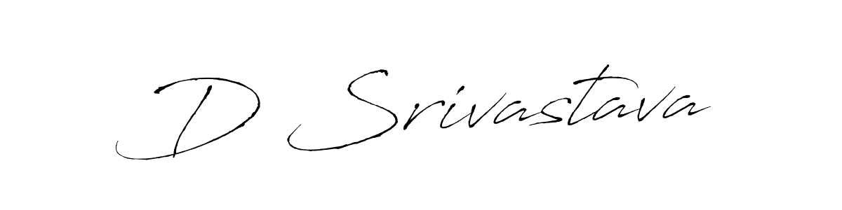 Similarly Antro_Vectra is the best handwritten signature design. Signature creator online .You can use it as an online autograph creator for name D Srivastava. D Srivastava signature style 6 images and pictures png
