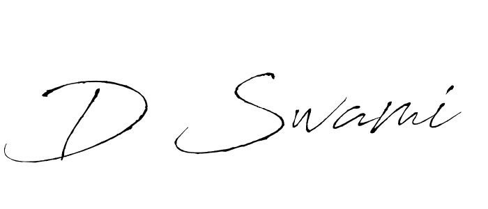 Antro_Vectra is a professional signature style that is perfect for those who want to add a touch of class to their signature. It is also a great choice for those who want to make their signature more unique. Get D Swami name to fancy signature for free. D Swami signature style 6 images and pictures png