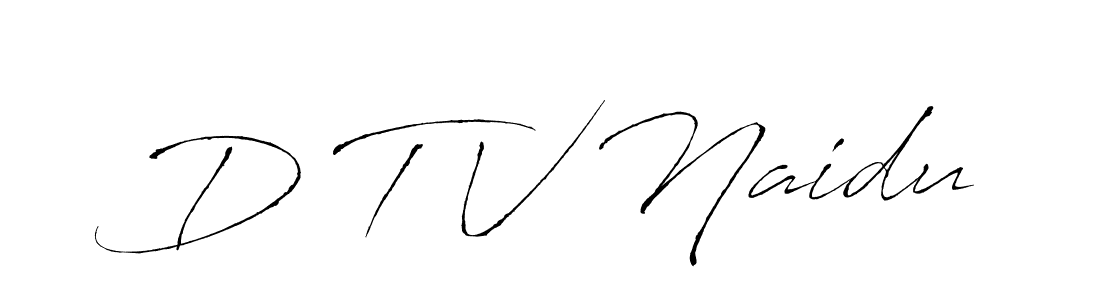 It looks lik you need a new signature style for name D T V Naidu. Design unique handwritten (Antro_Vectra) signature with our free signature maker in just a few clicks. D T V Naidu signature style 6 images and pictures png
