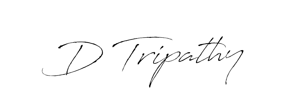 D Tripathy stylish signature style. Best Handwritten Sign (Antro_Vectra) for my name. Handwritten Signature Collection Ideas for my name D Tripathy. D Tripathy signature style 6 images and pictures png