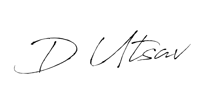 It looks lik you need a new signature style for name D Utsav. Design unique handwritten (Antro_Vectra) signature with our free signature maker in just a few clicks. D Utsav signature style 6 images and pictures png