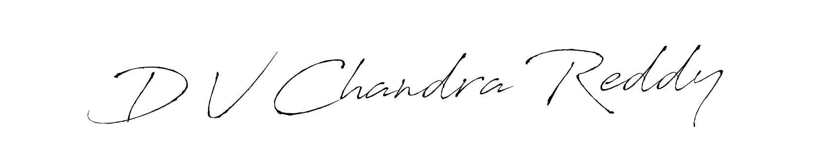 Use a signature maker to create a handwritten signature online. With this signature software, you can design (Antro_Vectra) your own signature for name D V Chandra Reddy. D V Chandra Reddy signature style 6 images and pictures png