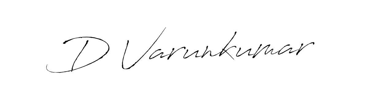 You should practise on your own different ways (Antro_Vectra) to write your name (D Varunkumar) in signature. don't let someone else do it for you. D Varunkumar signature style 6 images and pictures png