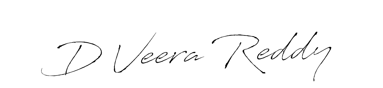 How to make D Veera Reddy signature? Antro_Vectra is a professional autograph style. Create handwritten signature for D Veera Reddy name. D Veera Reddy signature style 6 images and pictures png