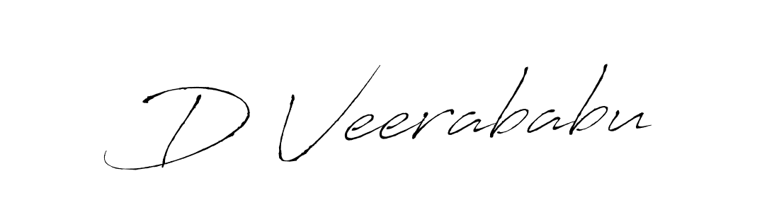 Best and Professional Signature Style for D Veerababu. Antro_Vectra Best Signature Style Collection. D Veerababu signature style 6 images and pictures png